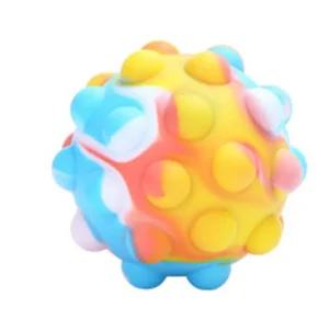 Design Colorful Poping Ball Antistress Squeeze Fidget Toy for Adults and Children