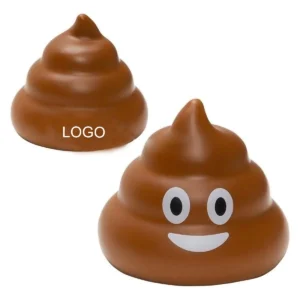 Soft Pu Foam Squeeze Cute Poop Shape Squishy Stress Ball for Adults Kids