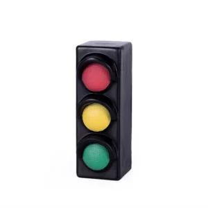 Unisex Traffic Light Shape Pu Foam Stress Ball Hand Relief Kid Toy Signal Lamp Balls Toys
