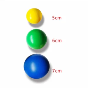 Solid Pu Foam Anti-stress Bubble Ball Blue with Printed Logo for Parties and Adults