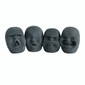 Funny Facial Expression Doll Stress Relief Toy Creative Human Face Anti-stress Ball Pinching Joy