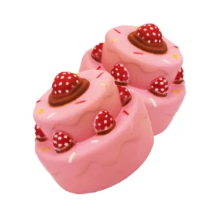 Pu Slow Rebound Soft Toys Strawberry Cakes Stress-relieving Squeezing Pressure-resistant Mini