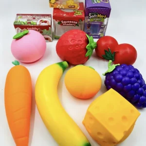Jumbo Peach Squishy Slow Rising Fruit Squeeze Toy Stress Relief Fidget for Birthday Gift