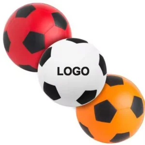Pu Foam Customizable Logo Football Promotional Stress Ball for Promotion