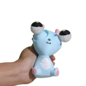 Pvc Little Dragon Doll Eye-popping Explosive Eye Squeeze Fidget Toy for Boys' Stress Relief Ages 8-13 Promo