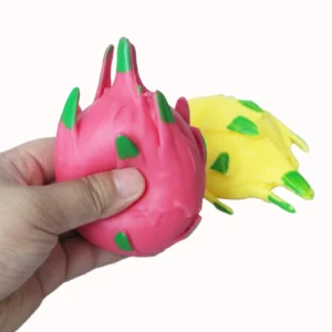 Popular Stress Relief Toy Mochi Fruit Squishy Simulates Squeeze