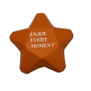Star Shaped Stress Reliever Bulk Squeeze Ball for Charity Campaign Marketing Gift