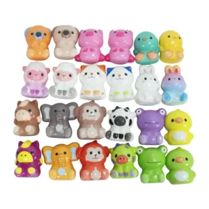 24pcs Set Promotional Cute Animal Printed Pu Foam Stress Ball Soft Squeeze Toy Balls Price