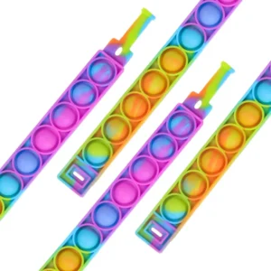 Anxiety Autism Relief Toys Push Bubble Sensory Fun Fidget Wristband Bracelet