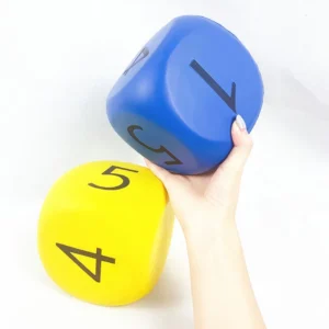 Customized Foam Dice Colorful Sponge Cube Big Square Building Block Educational Toys