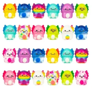 Unique Pu Slow Rebound Squishies Salamander Age-appropriate Stress-relieving Squeeze Toys
