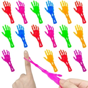 Tpr Material Colorful Slingshot Toy Animal Shape Frog Skeleton Hand Kids for Mm Inch Plastic Capsule