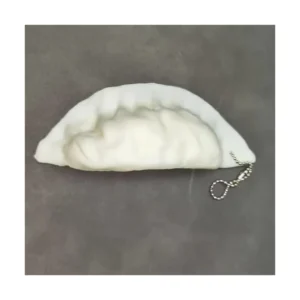Simulated Dumplings Creative Funny Decompression Stress Ball Fidget Toy Squishy Toys Tpr Key Chain