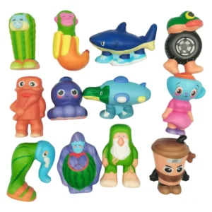 Series Cartoon Pu Foam Toy Slow Rising Squishy Italian Brainrot Tung Sahur Soft Toys