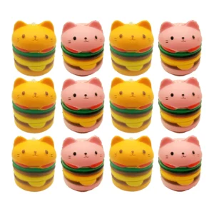 Unisex Slow Rebound Hamburger Squeeze Toy