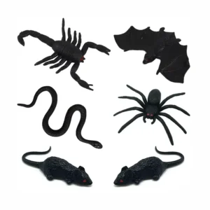 Soft Tpr Halloween Prank Toys Set