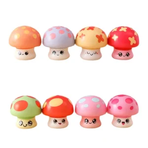 Cute Pu Foam Mushroom Squeeze Toy