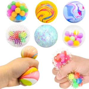 Colorful Elastic Stress Relief Ball