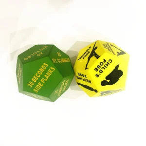 12-sided Fitness Exercise Dice