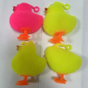 Glowing Duck Plush Squeeze Toy