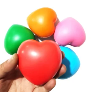 Logo Heart Pu Stress Ball