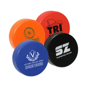 Logo Pu Foam Stress Hockey Puck