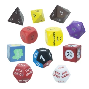 Shape Foam Fitness Dice