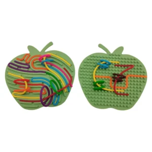 3d Apple Silicone Sensory Activity Board