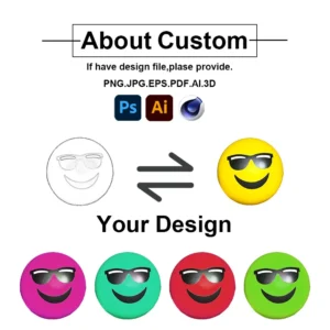 Emoji Pu Foam Stress Balls