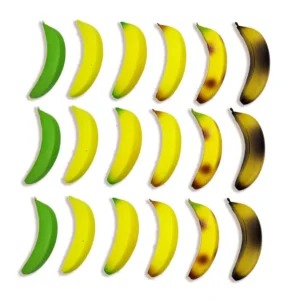Banana Squeeze Toy Keychain