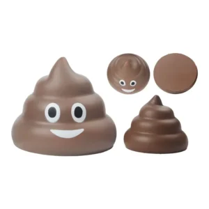 Customizable Poo Emoji Stress Ball
