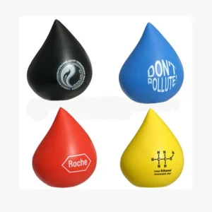 Pu Foam Water Droplet Stress Balls