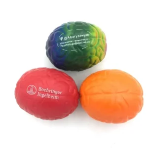 Colorful Pu Brain Stress Ball