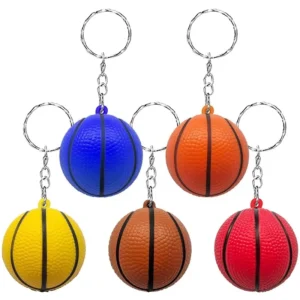 Pu Foam Stress Ball Keychain