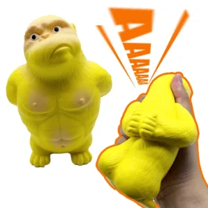 Yellow Pu Stress Relief Squeeze Toy