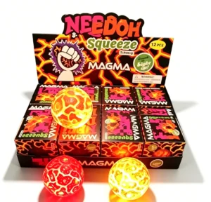 Light-up Lava Squeeze Ball Toy