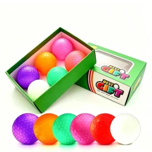 Led Light Up Golf Balls with Gift Box